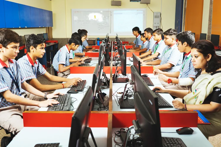 Students in classroom
